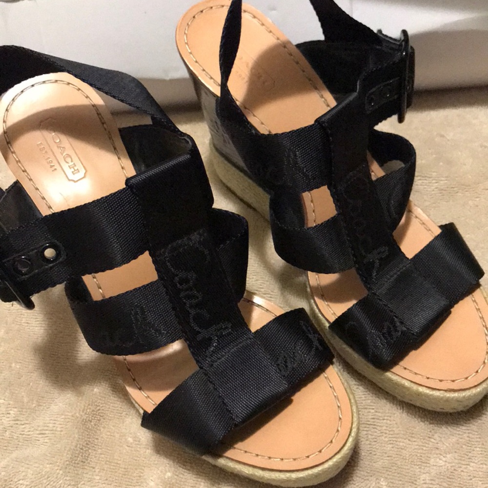 Coach Wedges #wedges #coach #shoes